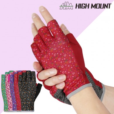 잔꽃메쉬 반장갑