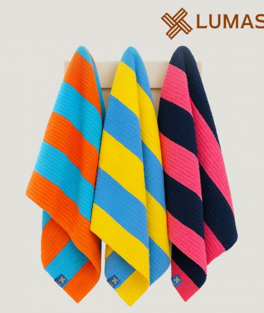 루매스 스트라이프 무릎담요